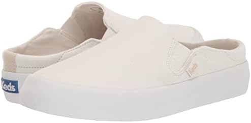 Keds Women's Kickback Mule Sneaker, Snow White, 8 | Image 6