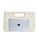 IXEBELLA Dressy Woven PU Leather Small Handbag, Fashion Women Party Clutch Purse, Formal Bag for Wedding, Prom, Cocktail (Ivory-woven)