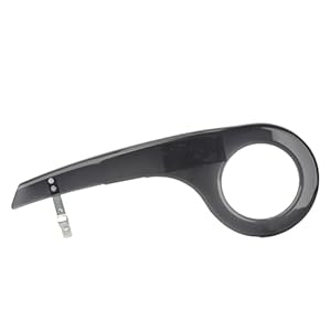 FISCHER Fietskettingkast, 1-voudig kettingblad voor, 33-38 tanden, 26-28 inch, zwart