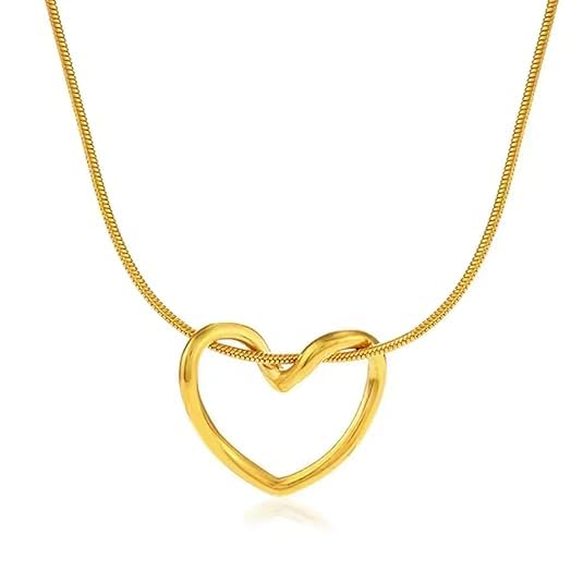 the extra Stainless Steel Heart Pendant Necklace for Women with Chain | Anti Tarnish Jewellery Neck Chain for Girls Loocket | Aesthetic Necklace for Girls, Valentine's Gift for Girlfriend-picture-30
