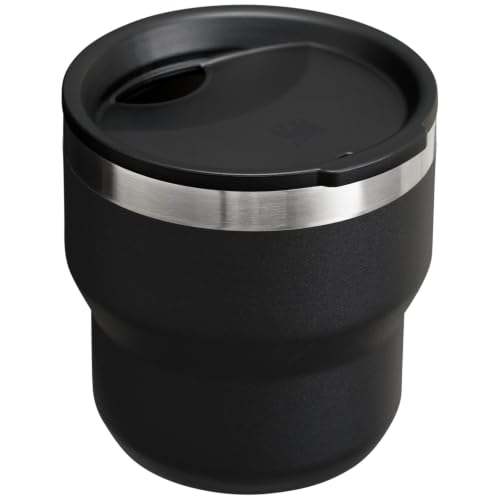 Image of STANLEY Stay-Hot Stacking Camp Cup 10 OZ Black 2.0