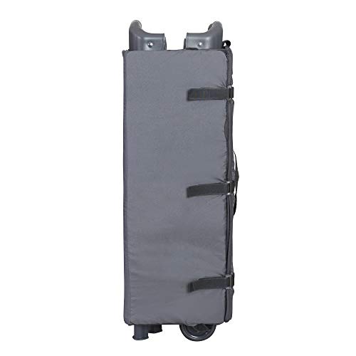 Baby Trend Nursery Center, Portable Playard with Bassinet, Changing Table and Storage Organizer, Trend-E - Foldable and Convertible Travel Play Crib for Babies and Toddlers, Doodle Dots