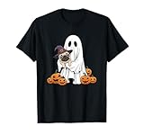Photo Gallery divertente fantasma carlino zucca halloween bambini uomo donna maglietta Photo Gallery divertente fantasma carlino zucca halloween bambini uomo donna maglietta