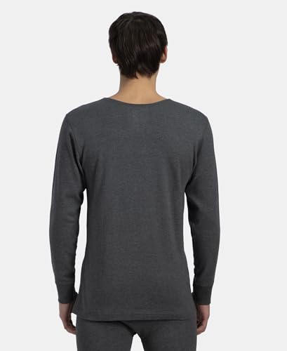 Image of Jockey 2401 Men's Super Combed Cotton Rich Full Sleeve Thermal Undershirt with Stay Warm Technology