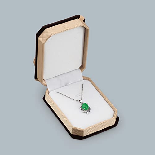 Boîte à bijoux noire et blanche CFWSHJ pour perles boucles d'oreilles