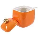  XLJLKJDS Bouteille d\'huile d\'olive, 1 ensemble de pots à épices avec couvercles, support de stockage d\'épices, récipients en verre, sucriers, bols à soupe en verre, Pot de rangement