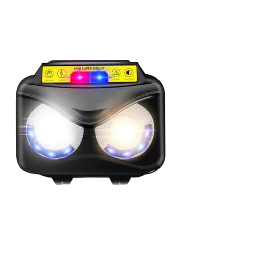 Linterna frontal para reparación de coches con sensor inteligente y resistencia al agua 1