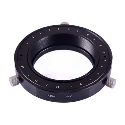 Adaptador de cámara m42 para telescopio astronómico con rotación 360
