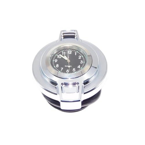 Tapa de depósito de gasolina con reloj para rutas en moto Harley Touring Road King
