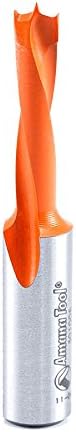 Amana Tool - 301006 Carbide Tipped Brad Pt. Boring Bit L/H 6mm Dia x 57mm Long x 10mm Sh