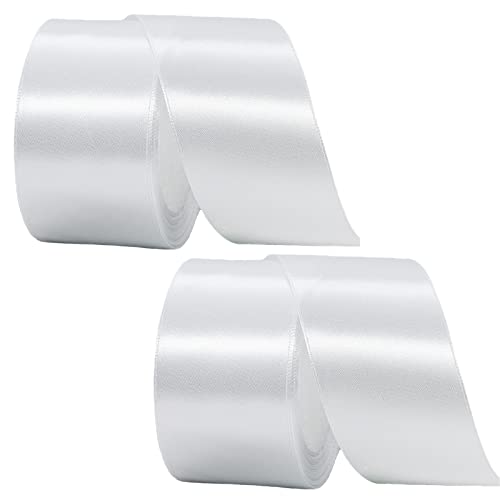 10 Creative Ways to Use YAAVAAW's Thick White Satin Ribbon