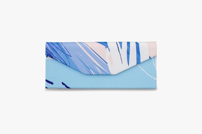 Image of Eyeglass Case Hard Shell, Portable Sunglass Case, fashionable PU Leather Eyeglass Case, Lightweight