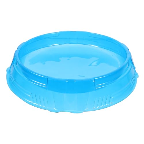 SOPOTUTU Planche D'Entraînement Gyroscopique Ronde Portable Plateau De Combat pour Jeu De Toupie Arène Durable pour Fêtes Et Entraînement De Coordination