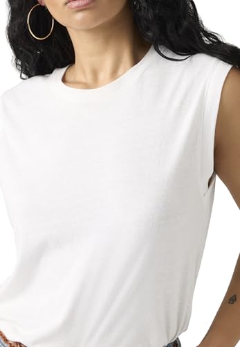 Boxy Tank White + Slub – Ansicht 1