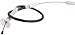Beck Arnley 093-0621 Clutch Cable - Import