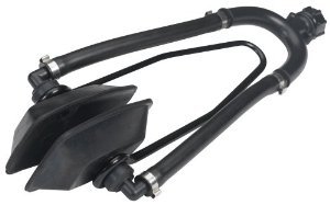 Boat Marine Dual Flow (Both INLETS!) Rectangular Cup Motor Flusher Ears for Outboards, I/O's, Sterndrives & Outdrives: with Garden Hose Connector