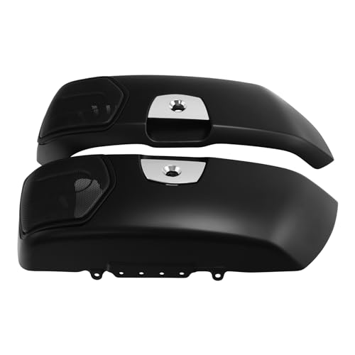 TCT-MOTORPARTS Matte Black Saddlebag Lids Cover Fits for Indian Chieftain Limited Dark Horse 2019-2025 Chieftain Limited Roadmaster Limited 2021-2025 miniatura 5