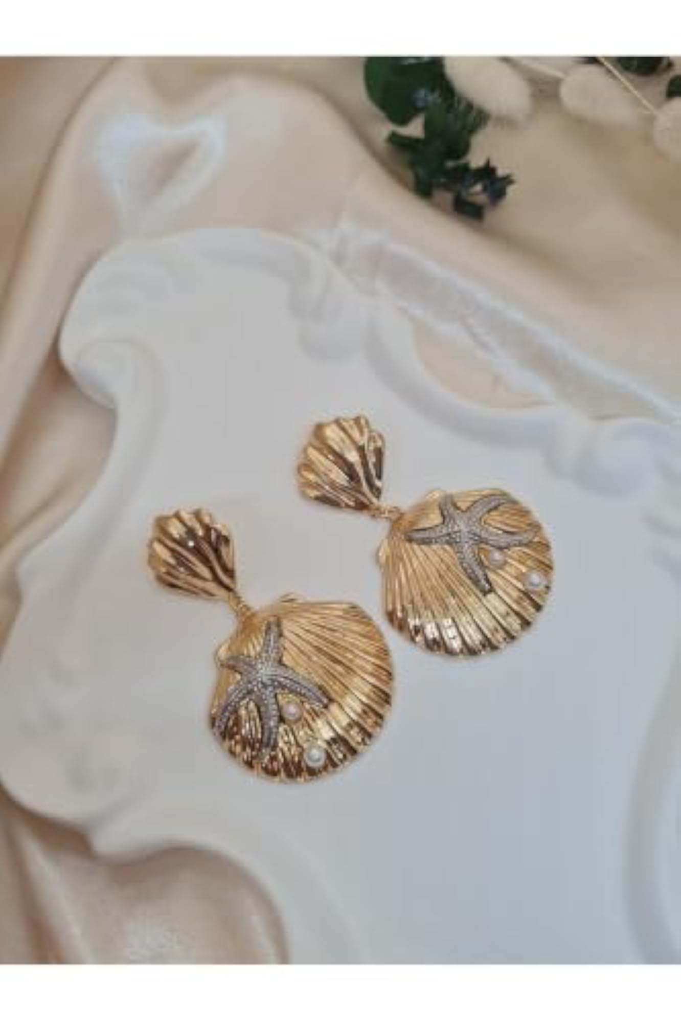 Women's 18KT Gold Plated Mermaid Dreams Earrings, Gift