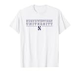 Northwestern University Wildcats Block Line T-Shirt