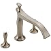 Brizo T67390-BNLHP Rsvp Three Hole Roman Tub, Less Handles, Brushed Nickel