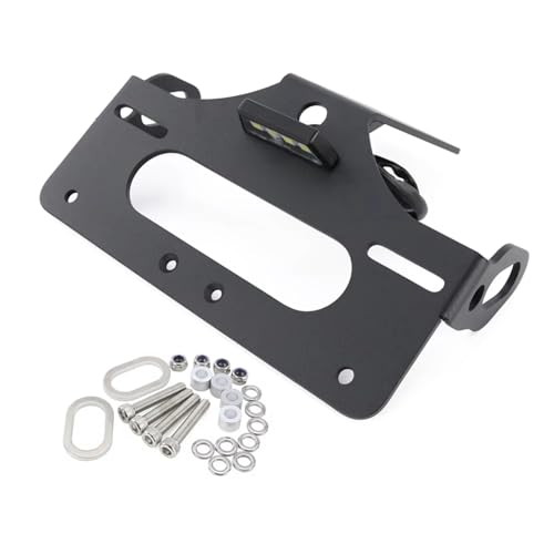 Support plaque immatriculation premium en alu pour kit suppression queue arrière CBR500R - 3