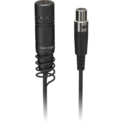 Microphone suspendu condensateur Behringer HM50-BK de studio noir