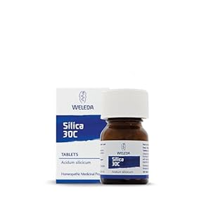Weleda Silica 30C, Homeopathic Medicinal Product, Acidum Silicicum 30C, Vegetarian, 125 Tabs