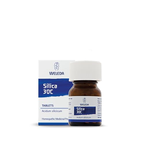 Weleda Silica 30C, Homeopathic Medicinal Product, Acidum Silicicum 30C, Vegetarian, 125 Tabs