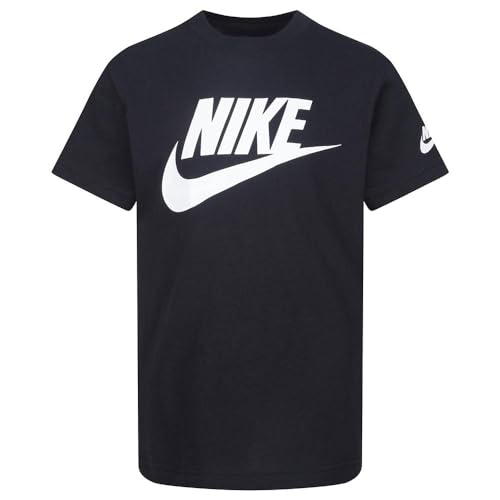 NIKE Futura Evergreen T-Shirt pour Enfants Black(White) 3/4 Ans