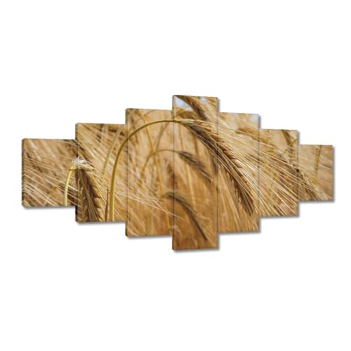 Peinture sur toile décoration murale premium épi de blé 210 cm