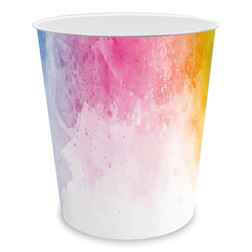 itenga Papierkorb für Kinder und Erwachsene mit Motiv - rund ca. 11 Liter...