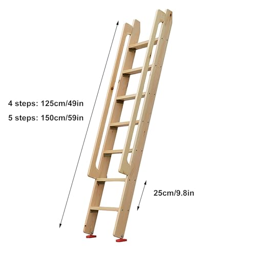 Scala retrattile per soffitta salvaspazio per soffitta, finestra di fuga, camera da letto, biblioteca