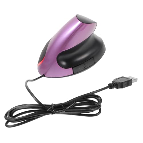 Ratón vertical USB de diseño ligero ideal para trabajar horas con tu computadora portátil