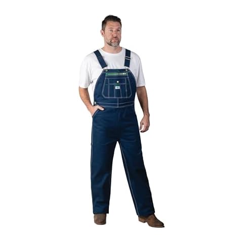 Liberty Men's Stonewashed Denim Bib Overall Cover