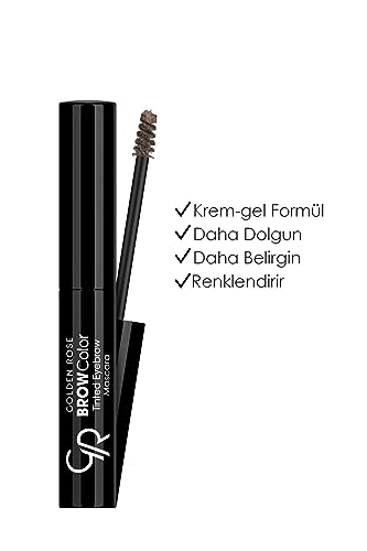 Brow Color Tinted Eyebrow Mascara No: 06 Deep Brown Fiber İçerikli Kaş Maskarası
