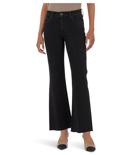 (取寄) カット フロム ザ クロス レディース ケルシー ハイ ライズ ファブ AB アンクル セット レッグ KUT from the Kloth women Kelsey High Rise Fab Ab Ankle Flare-N Set Leg Sage KUT from the Kloth Women's Kelsey High Rise Fab Ab Ankle Flare