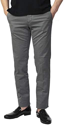 Amazon インコテックス スラックス Incotex Slacks 100型 旧603型 ストレッチ パンツ コットン ギャバ ガーメントダイ スリム フィット Slim Fit 34 グレー ロングパンツ 通販