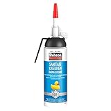 Henkel Rubson, BAD KÜCHE Silikon Dichtstoff, schimmelresistent ausgestattetes, langlebiges Silikon für Küche und Bad, leicht zu verarbeiten, wasserdichter Fugenfüller, 100ml Spender, Farbe Weiß (1)