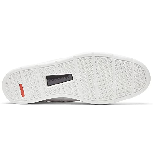Rockport Men's Total Motion Lite Zip Chukka Boot, White, 10 #TOP2