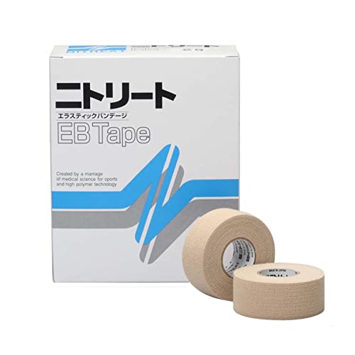 ニトリート(NITREAT) EBテープ 25mm×4m(伸尺) 12巻入 ベージュ EB25の商品画像（Amazon）