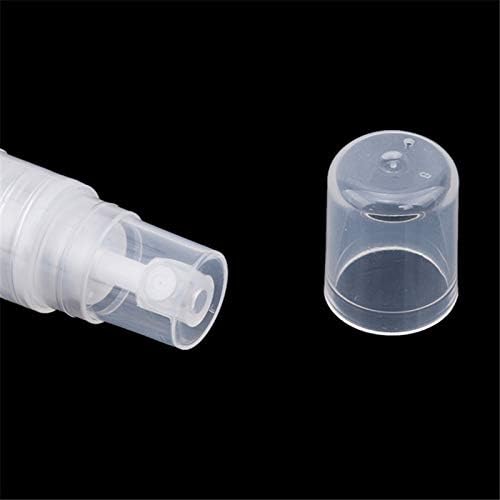Symphonyw Travel Mist Spray Bottles,10 Pack 10 ml Plastic Empty Sample Bottles with Atomiser Pump for Perfume Facial and Body Mists - Image 4