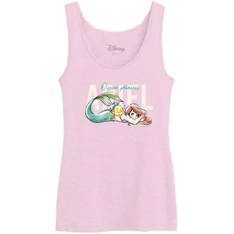 Débardeur Disney Ariel Rose M Cover