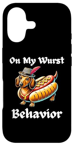 ȃ_bNXtg INg[o[tFXg On My Wurst Behavior hCc X}zP[X iPhone 17 p