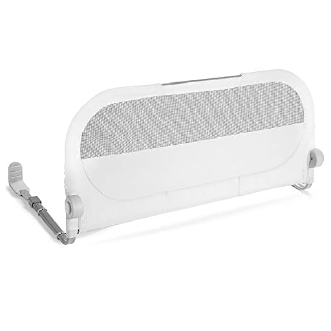 Munchkin? Sleep? Toddler Bed Rail, Fits Twin, Full and Queen Size Mattresses, Grey
