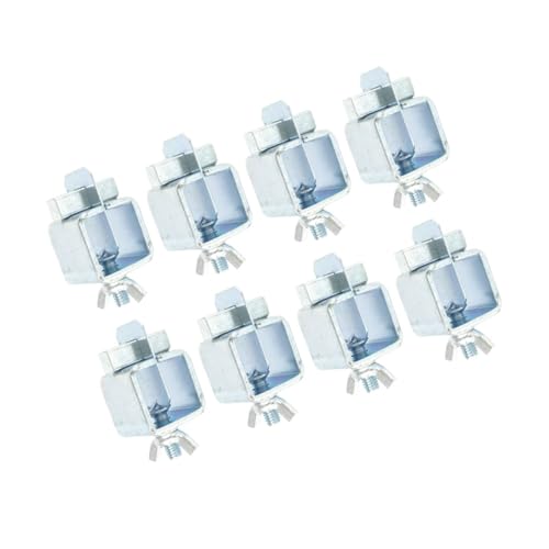 BUTIFULSIC 8pcs Welding Clamp Set for Automotive Panels Straight or Curved Galvanized Steel Easy Install