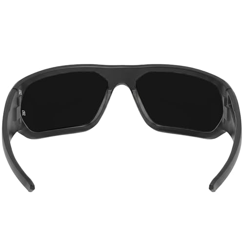 Image of MAXJULI XL Z87 Wrap Around Sports Sunglasses for Big Wide Heads Men TR90 Ultralight UV400 Protection Safety Glasses 8707