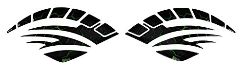 Protection de réservoir latéral moto vert pour vos sorties et road trips