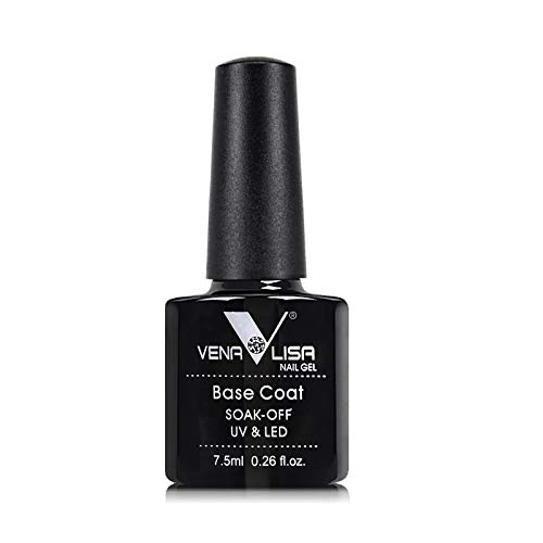 VENALISA Gel Nail Polish from BELLE GAGA ™ 7.5ml UV Gel Base Coat Soak Off UV LED Nail Gel Polish Nail Art Starter Manicure Salon DIY at Home - Need UV Lamp to Cure UV Gelpolish-image-1