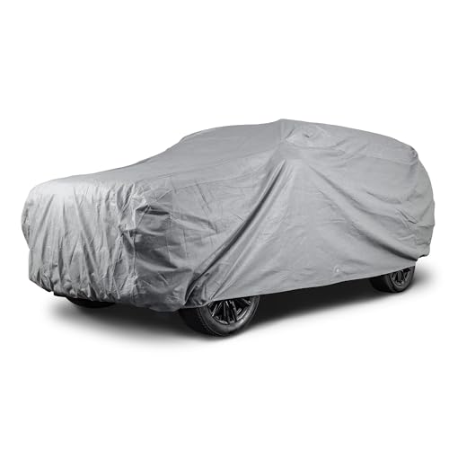 Car Covers Weatherproof Max Car Cover for Full-Size SUV Vehicles – Size SZ04 – Waterproof, All-Weather Protection, Scratch-Resistant – Full Exterior Outdoor Cover, Must-Have Car Accessories