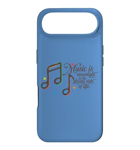 Music Is Moonlight In The Gloomy Night Of Life ���g�� �X�}�z�P�[�X iPhone Air �p